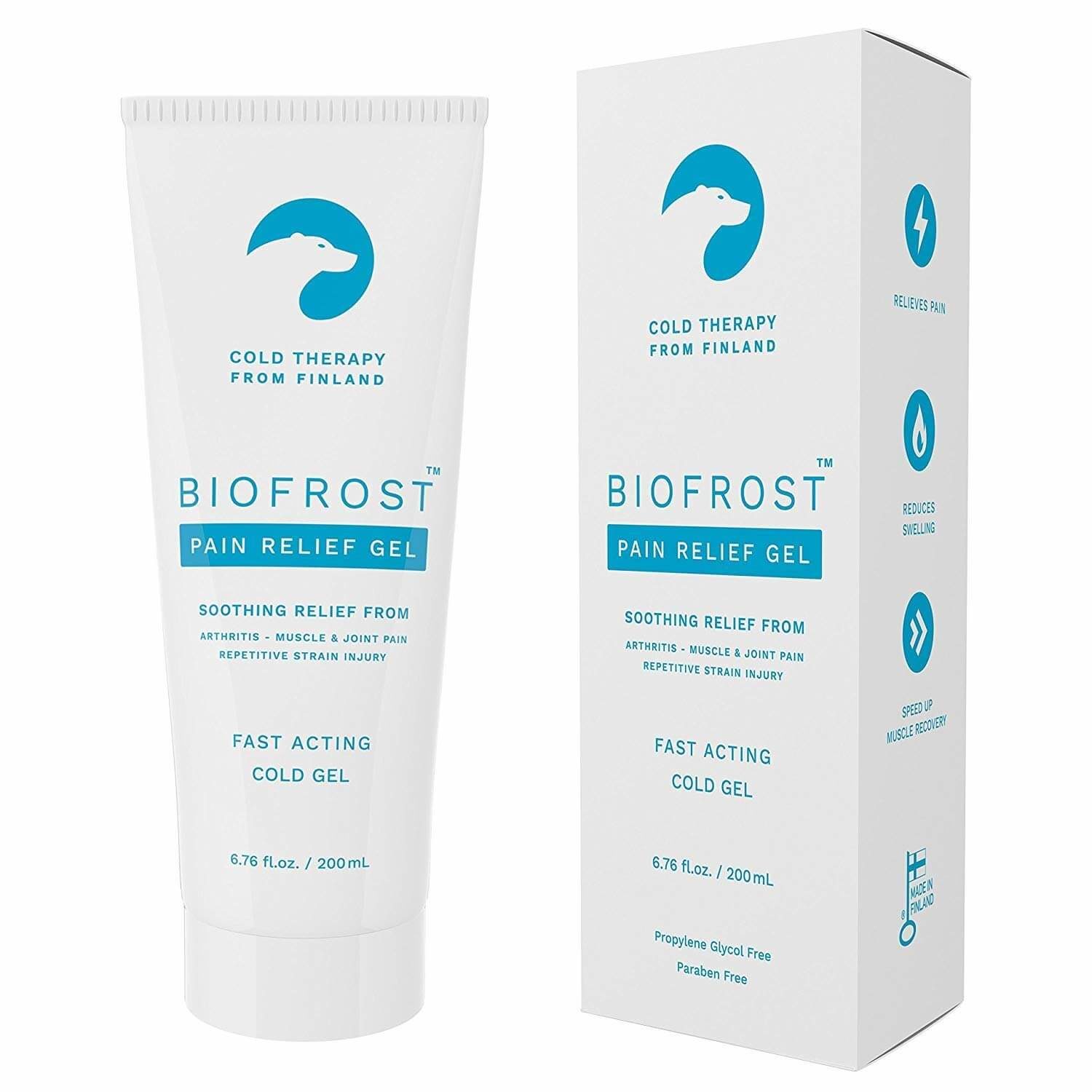 biofrost pain relief cold gel